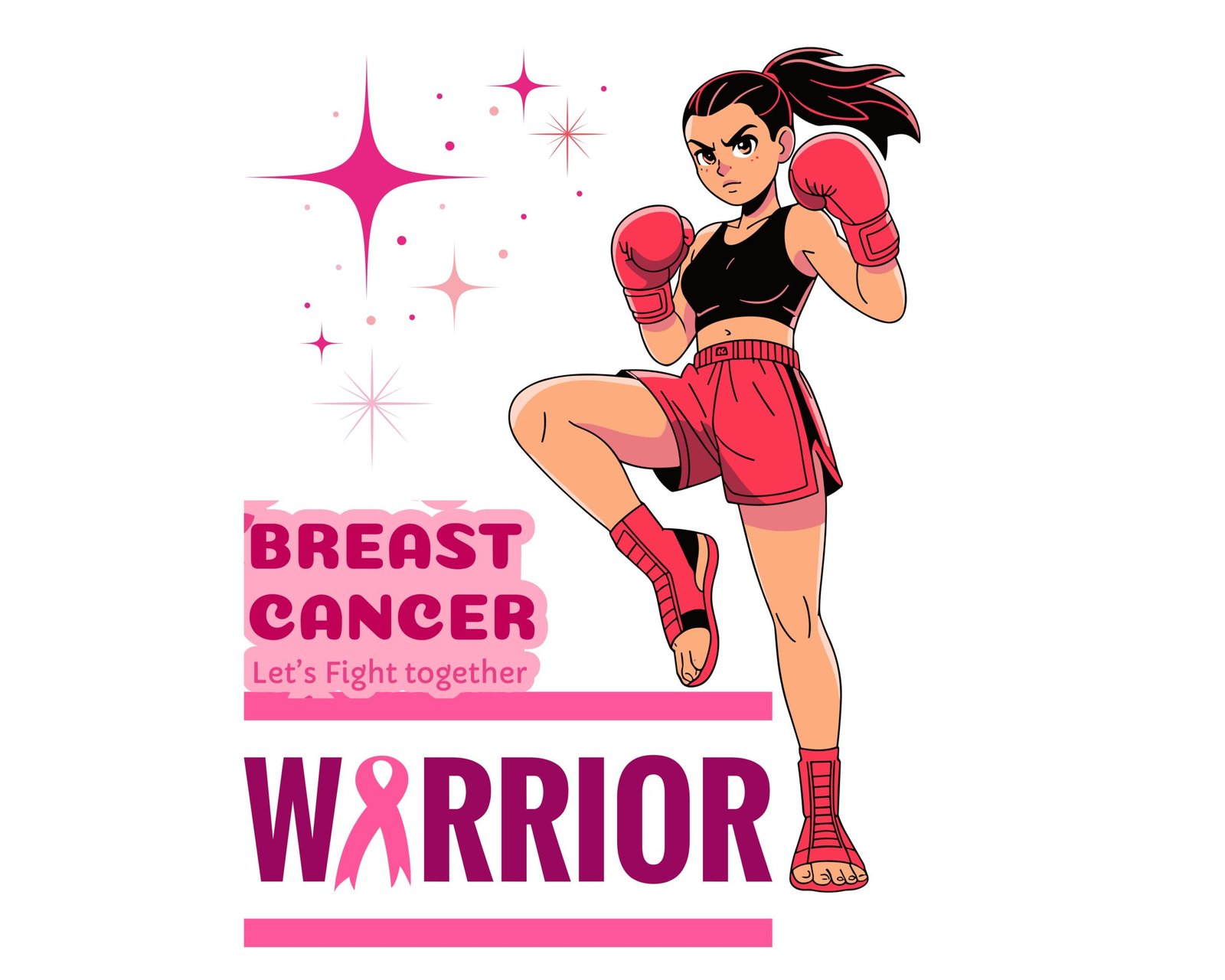 Breast-Cancer-Awareness Design PNG